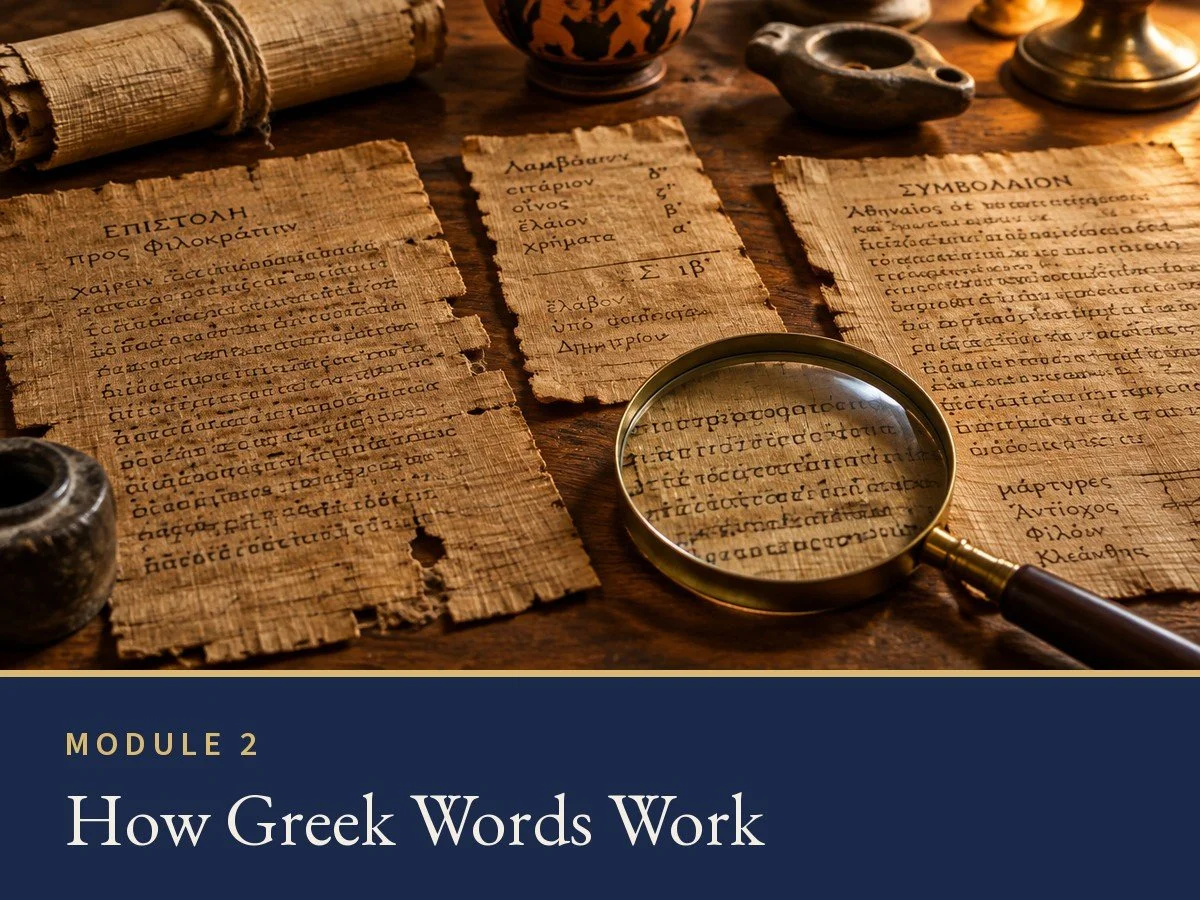 Why a word's meaning comes from how people used it, not from its roots, and how to avoid common word-study mistakes.