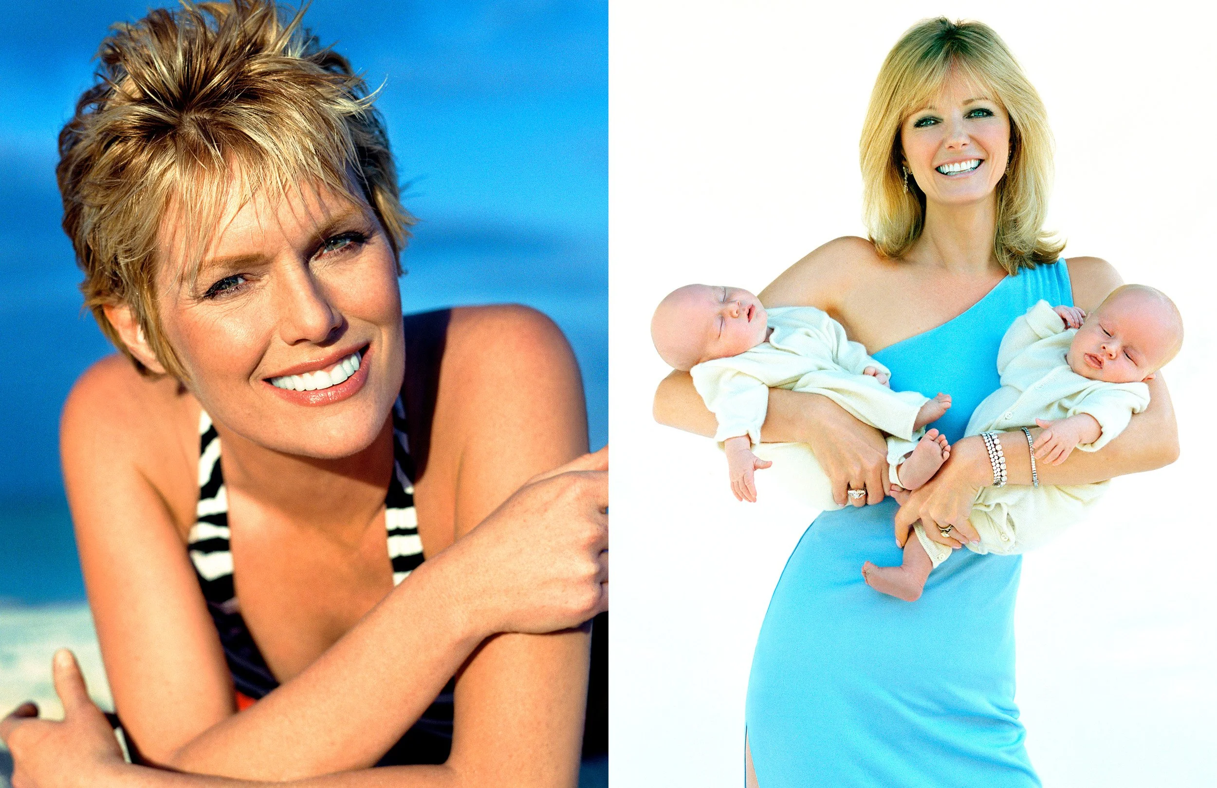 Patti Hansen &                 Cheryl Tiegs