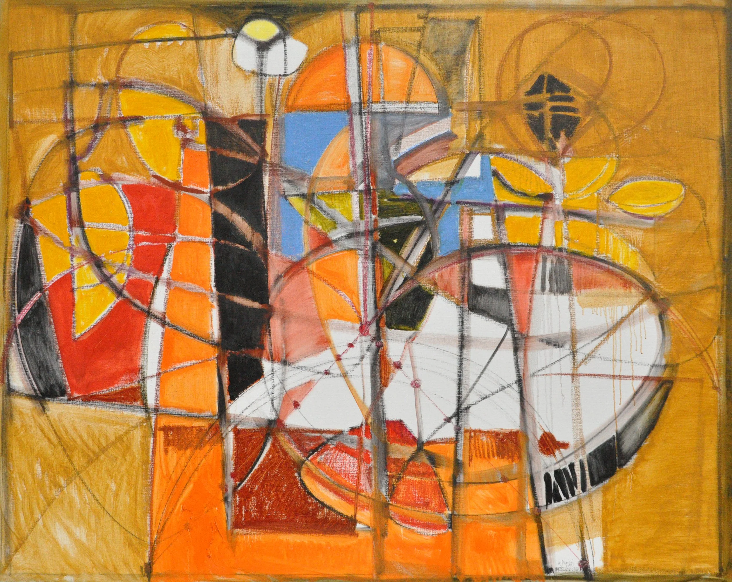 2010, oil on linen, 157 x 197 cm