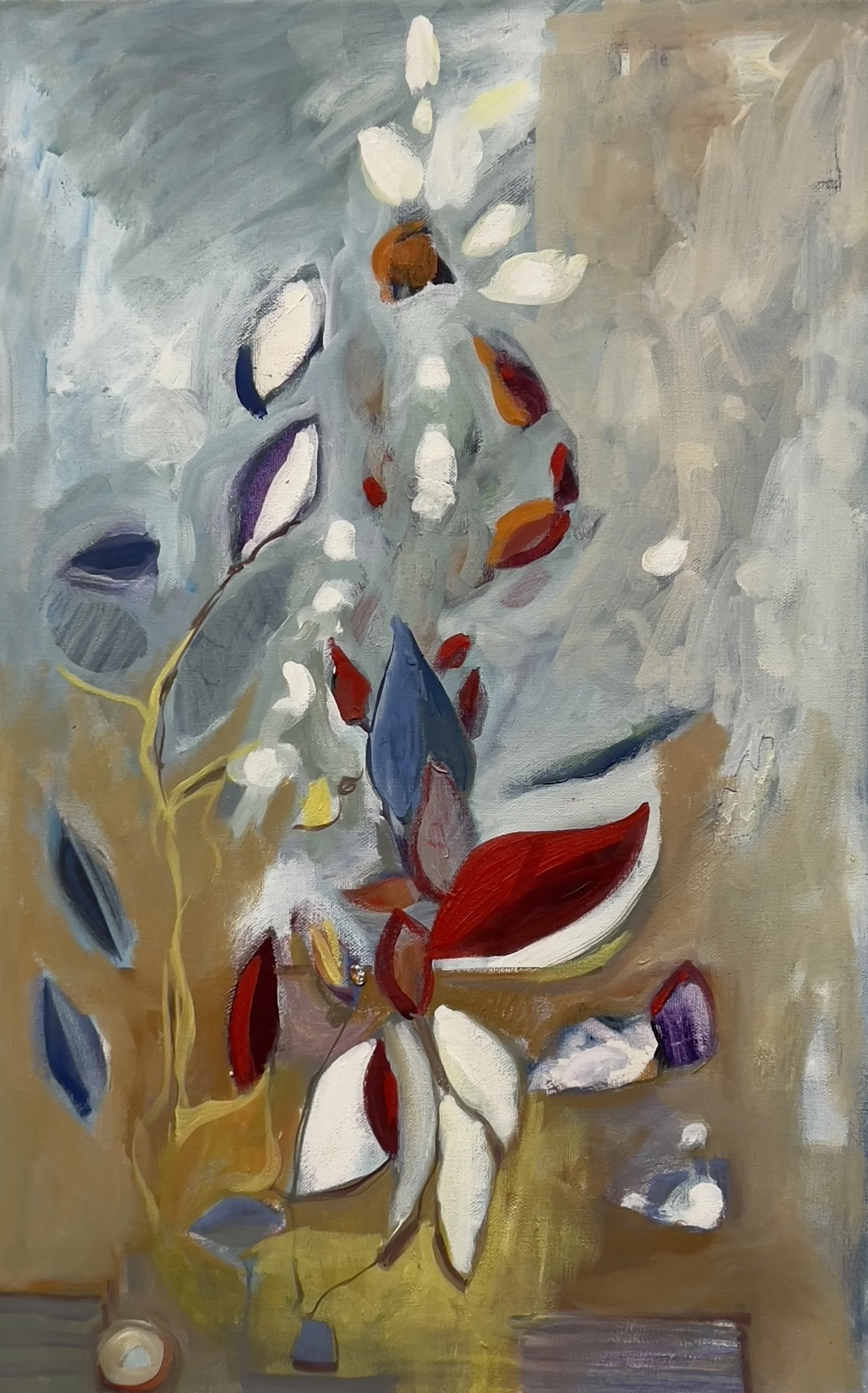 2023, oil on linen, 55 x 35 cm