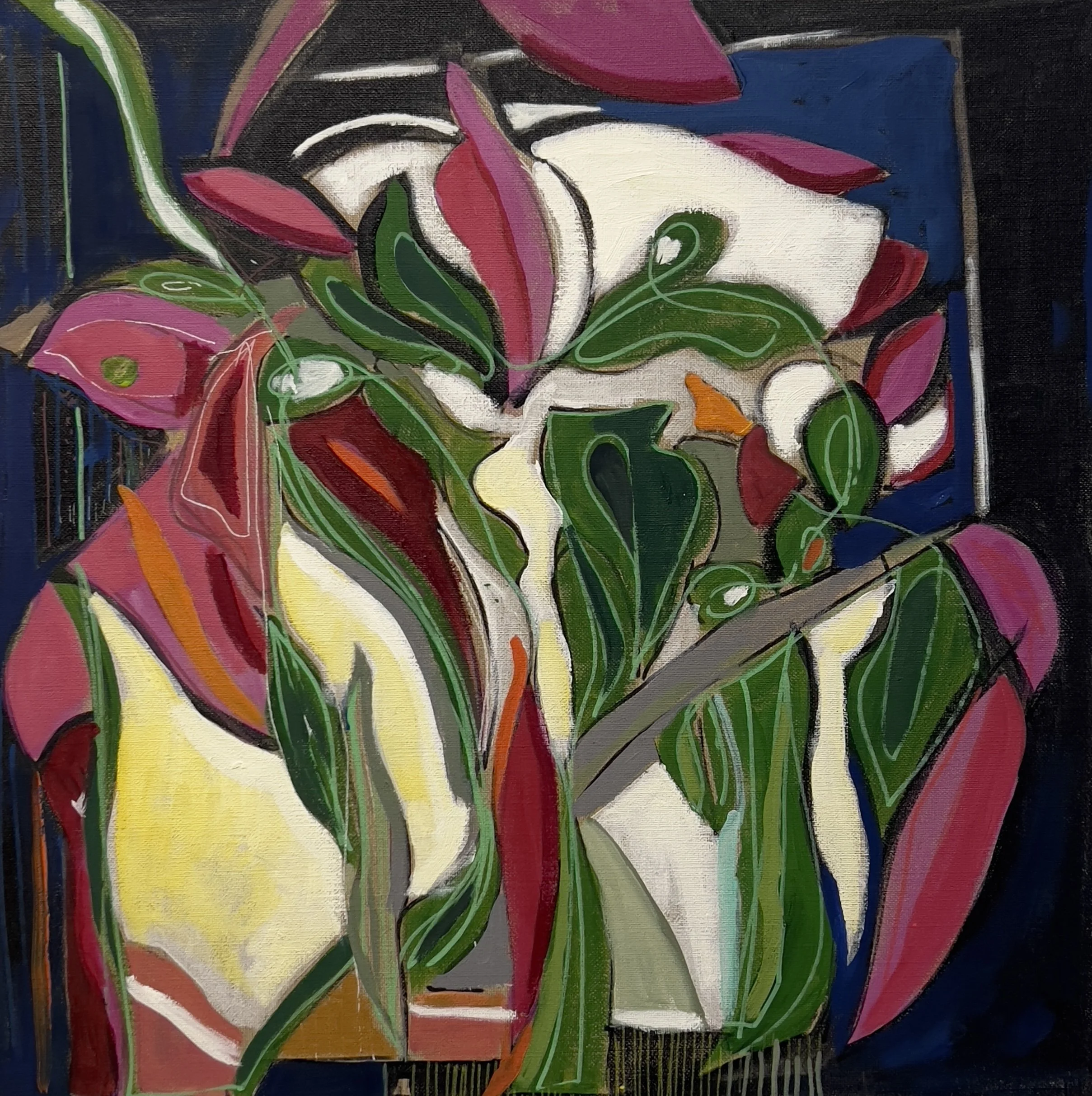 2023, oil on linen, 50 x 50 cm