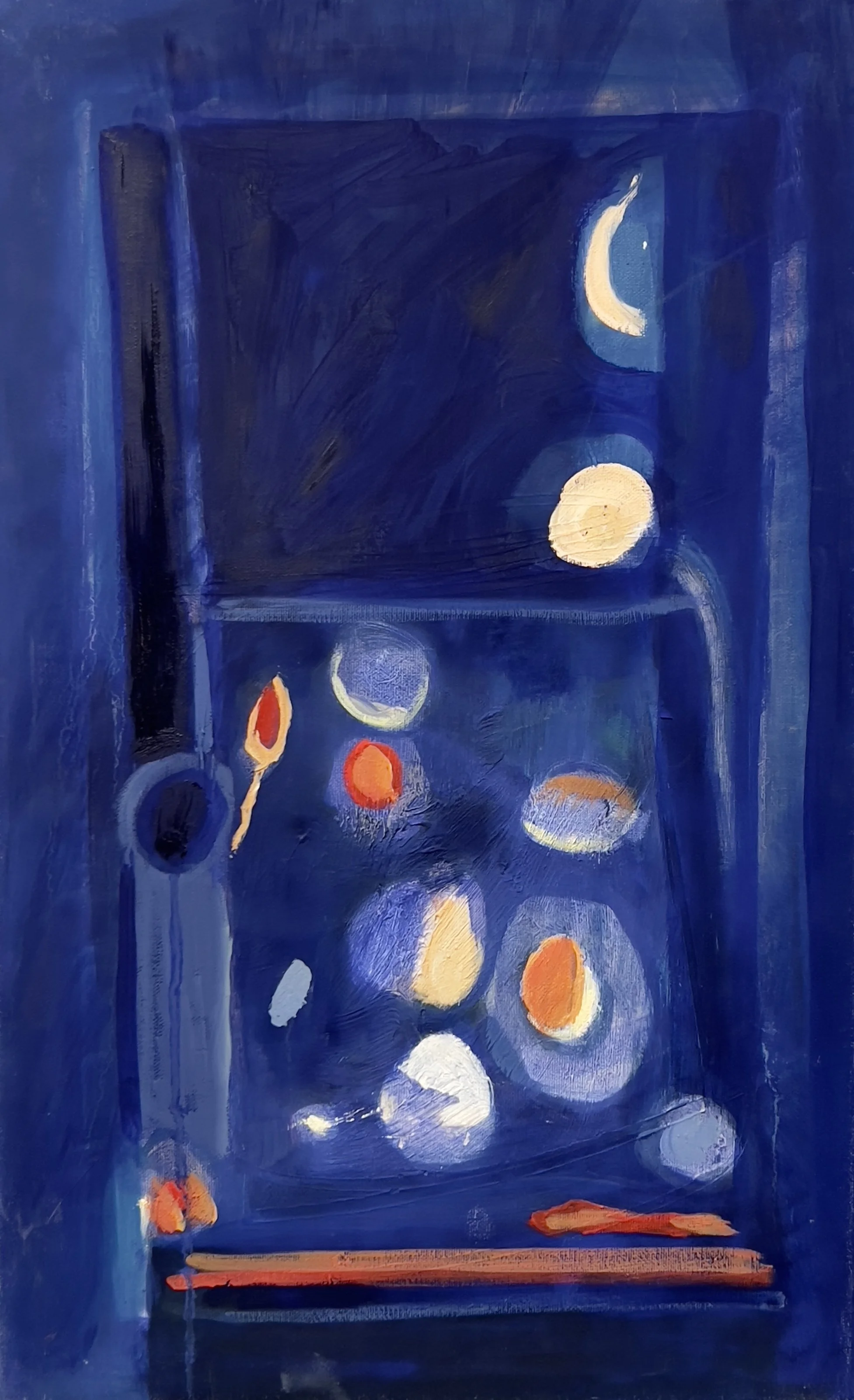2023, oil on linen, 55 x 35 cm