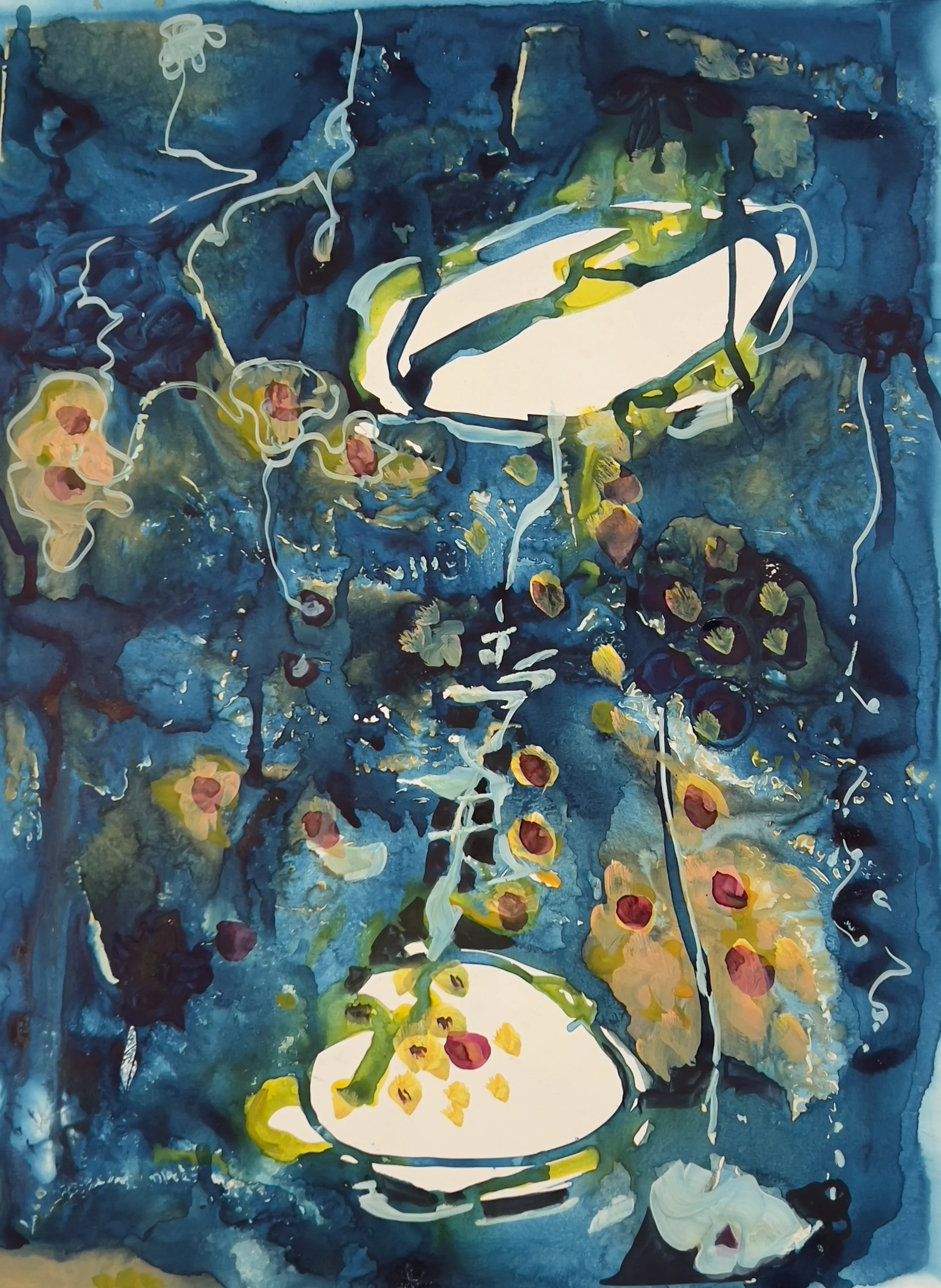 2023, ecoline on paper, 56 x 42 cm