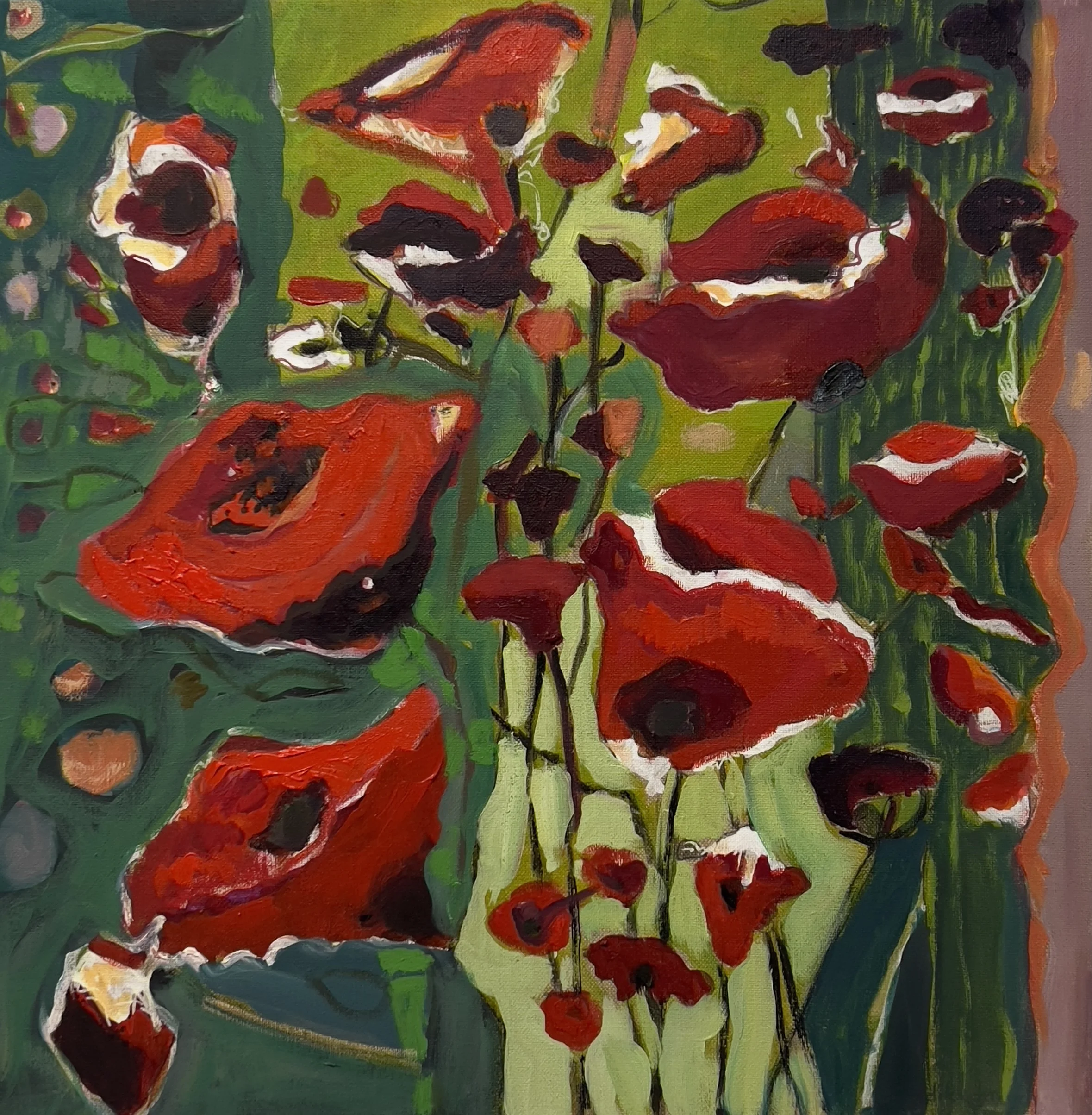 2023, oil on linen, 50 x 50 cm