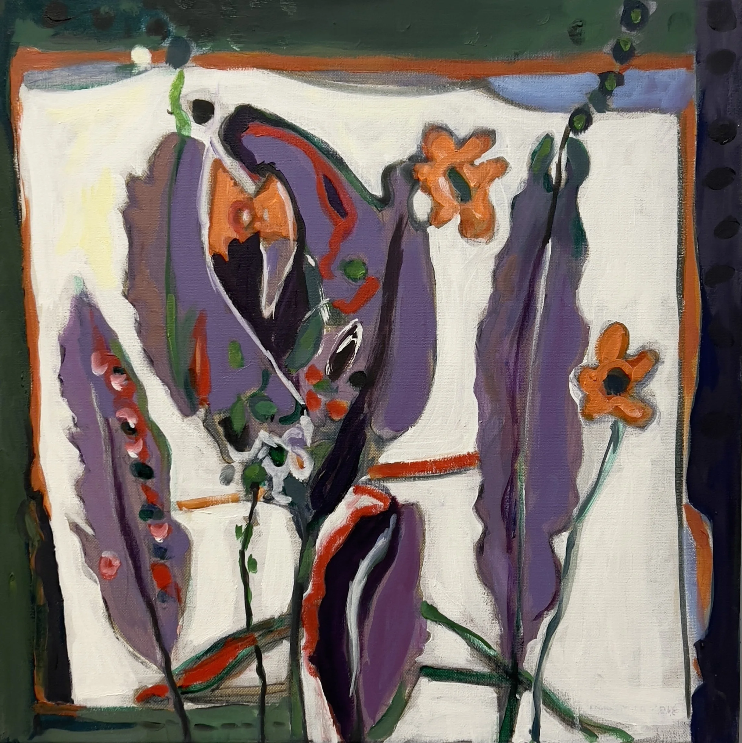 2023, oil on linen, 50 x 50 cm