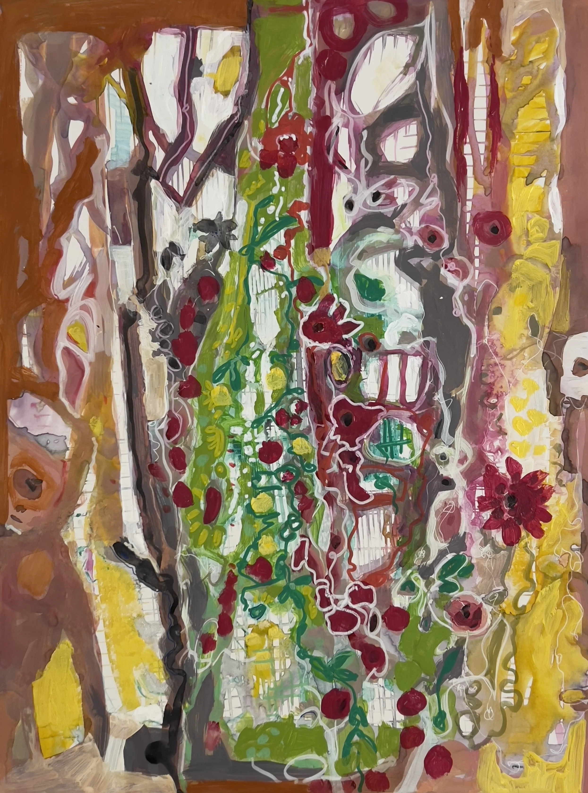 2023, ecoline on paper, 56 x 42 cm
