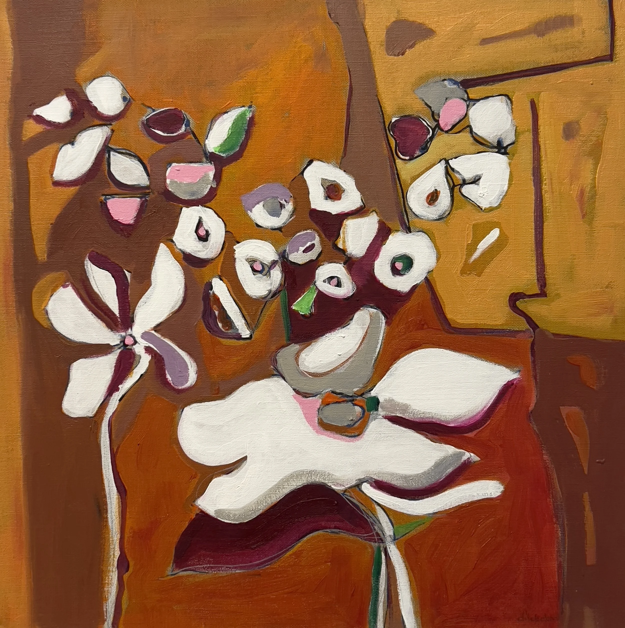 2023, oil on linen, 50 x 50 cm