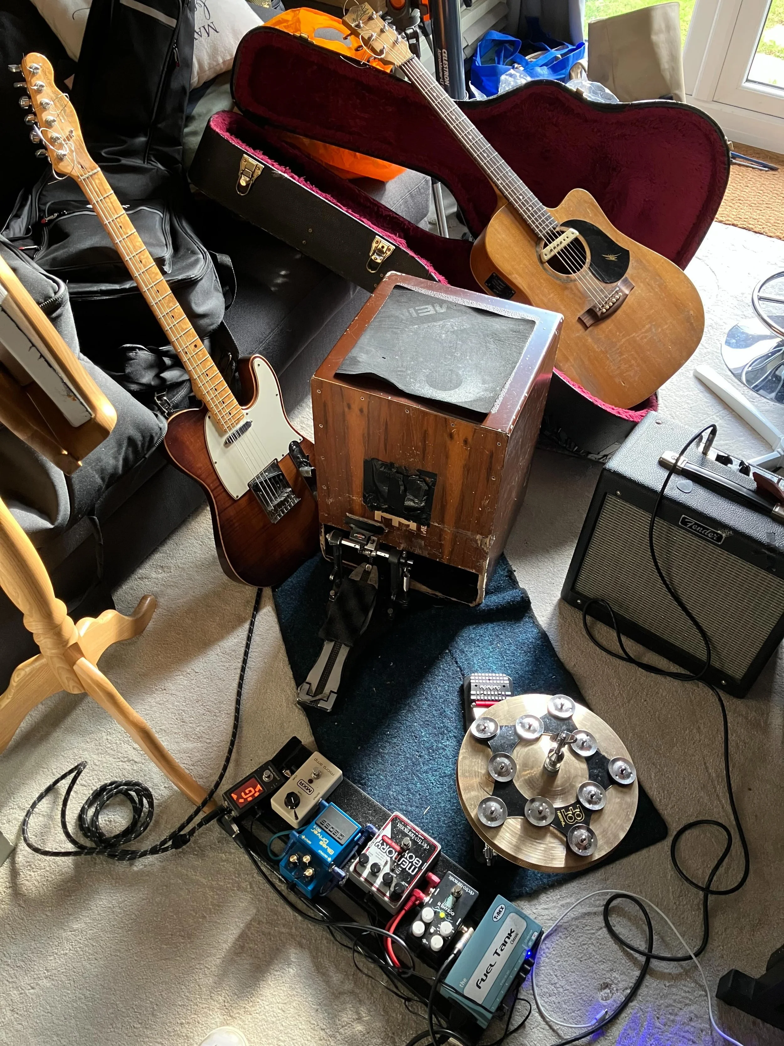 These past couple of days I&rsquo;ve been pretty much locked in my studio working on new songs &amp; rhythms for new material to develop my solo and duo work&hellip; and it&rsquo;s made me realise how damn hard yet so bloody rewarding it is when you&