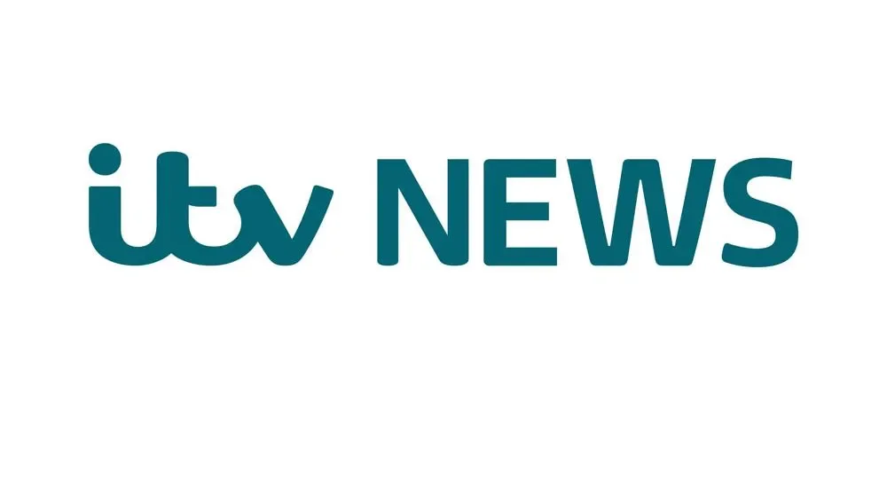 ITV News logo on a white background.
