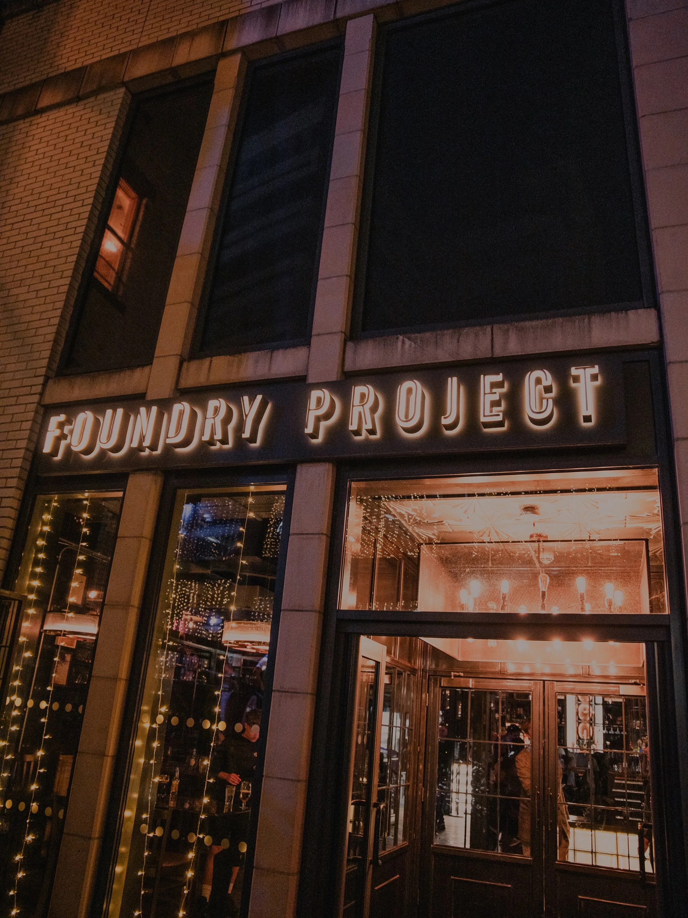 We are tonight from 11pm with music from @djtrevuk until 12:30 followed by @dj.kg 12:30-4am. See you there. #HarrogateBars #harrogate #foundryproject