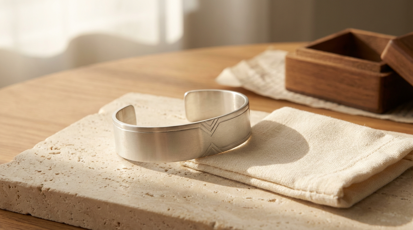 Silver Cuff Bracelet
