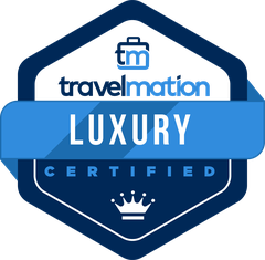 Travelmation Certified Luxury Travel badge