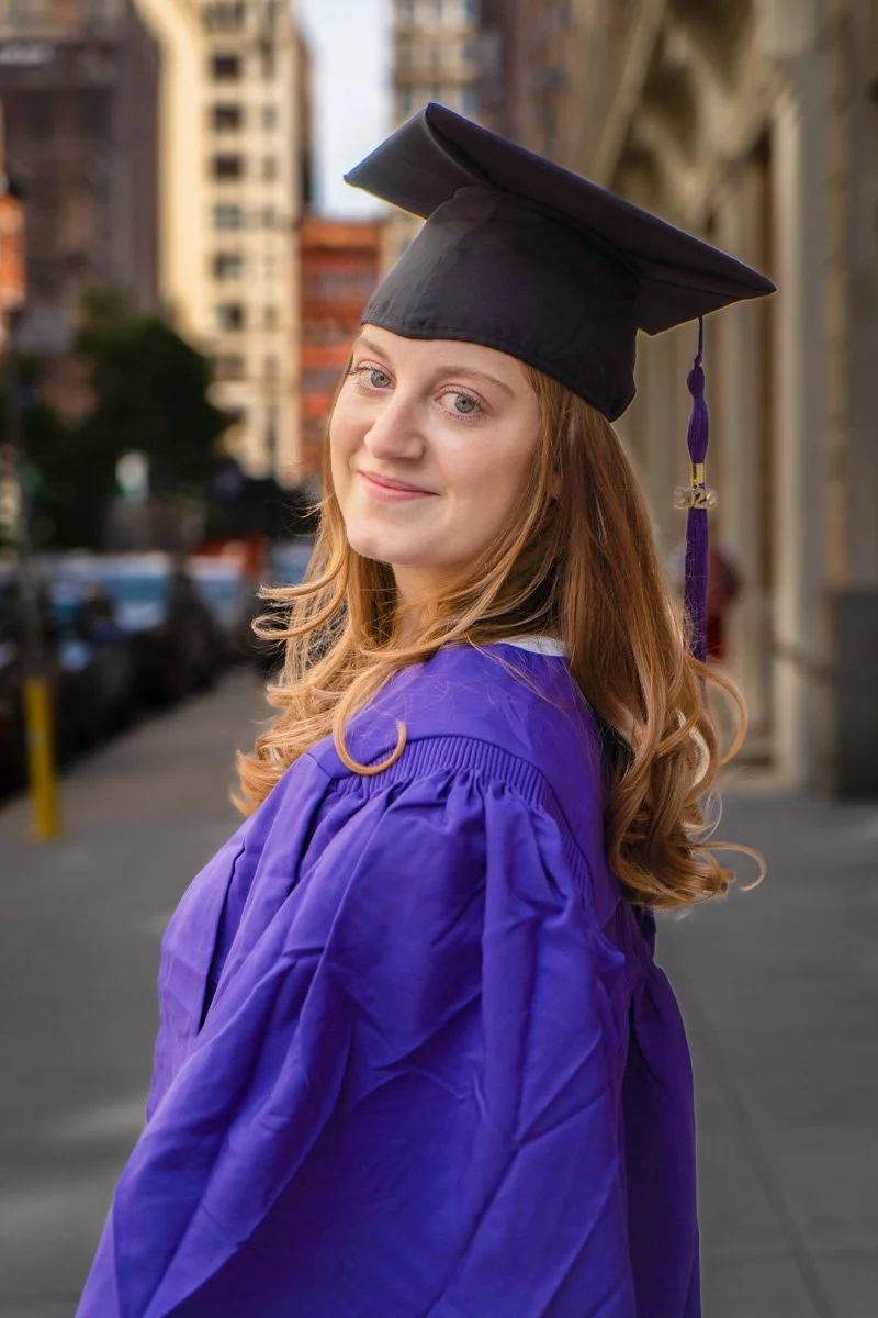 Graduation portrait photography in New York