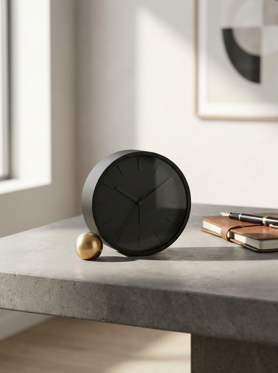 Minimalist Desk Clock