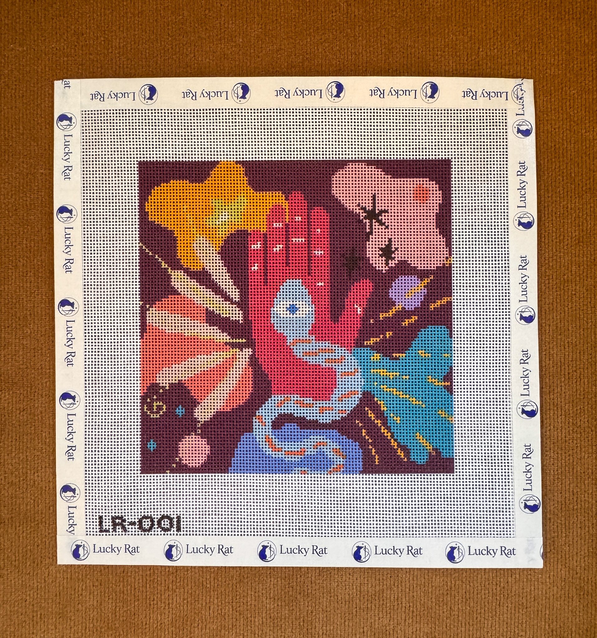 Make Your Own Luck Needlepoint Canvas