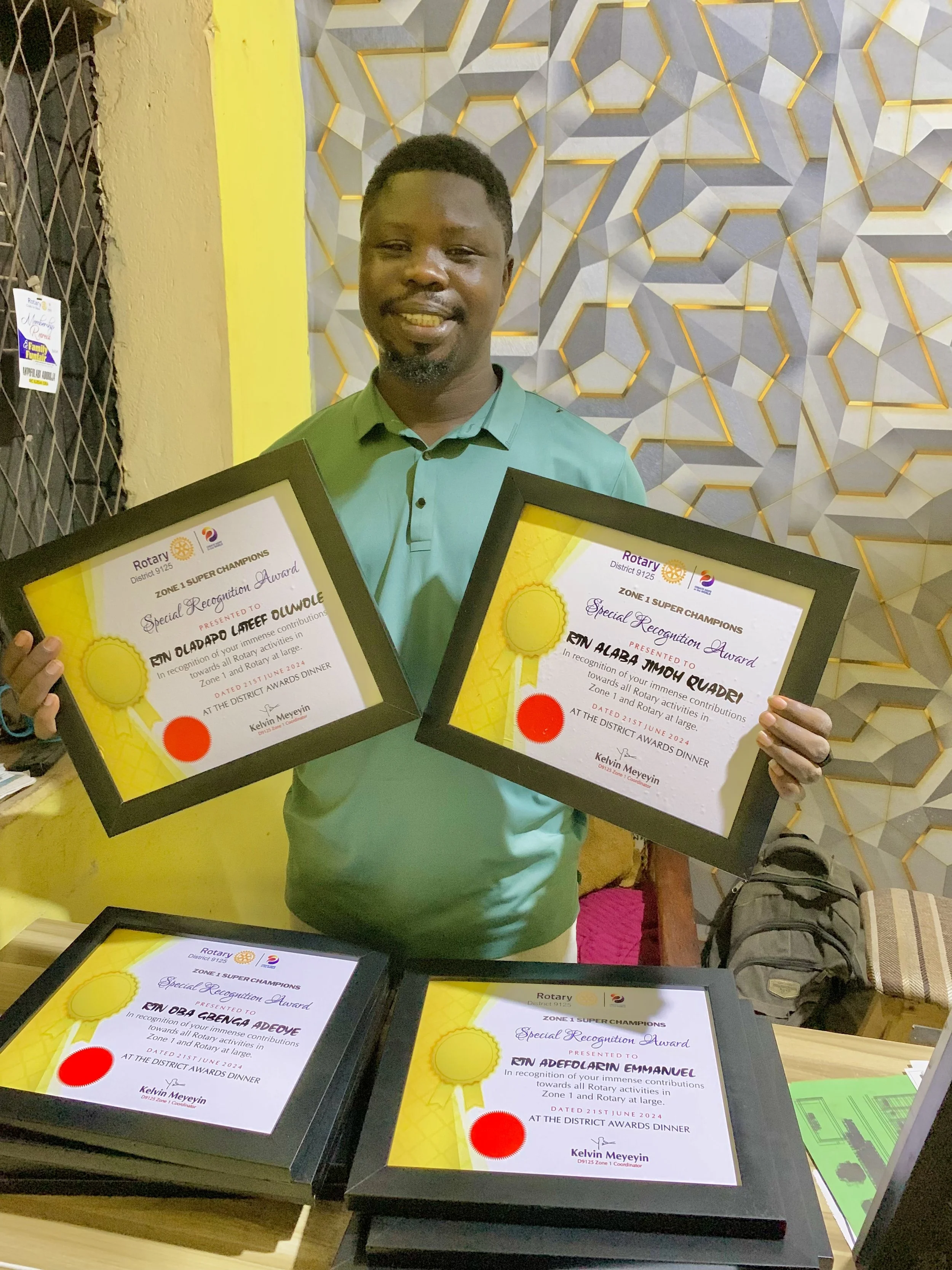 Award Frame Printing