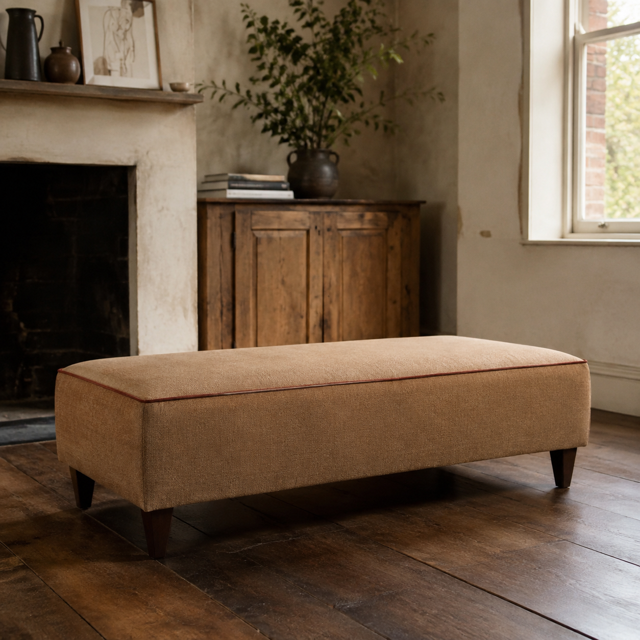 03 — Tailored Rectangular Footstool
Enquire about this style →