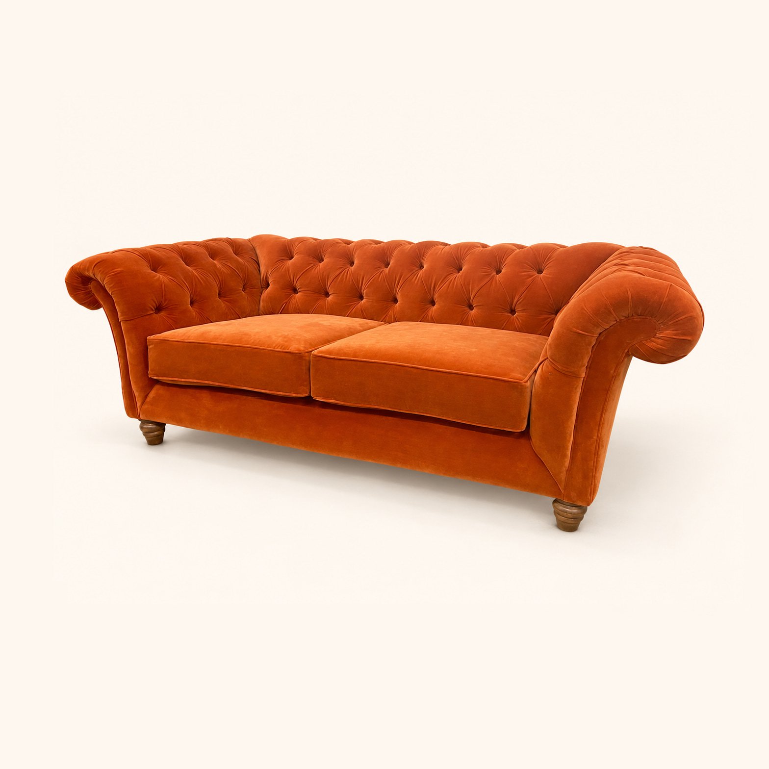 Chesterfield Sofa — Before & After