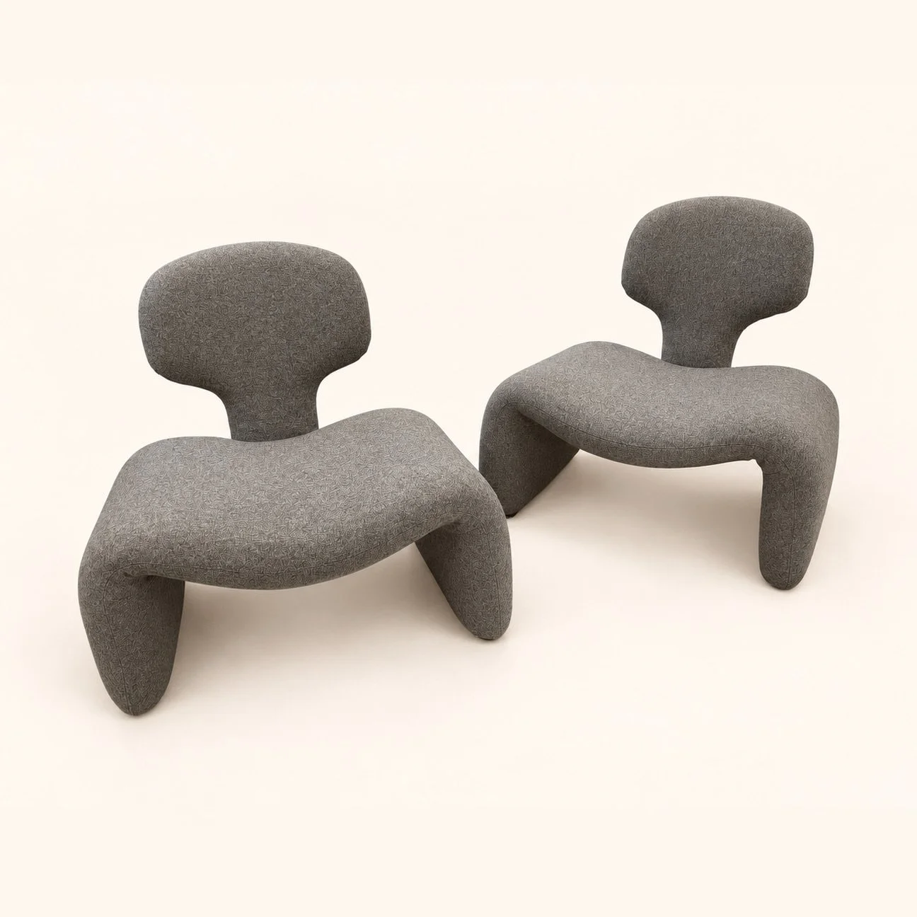 Olivier Mourgue Djinn Chairs — Before & After