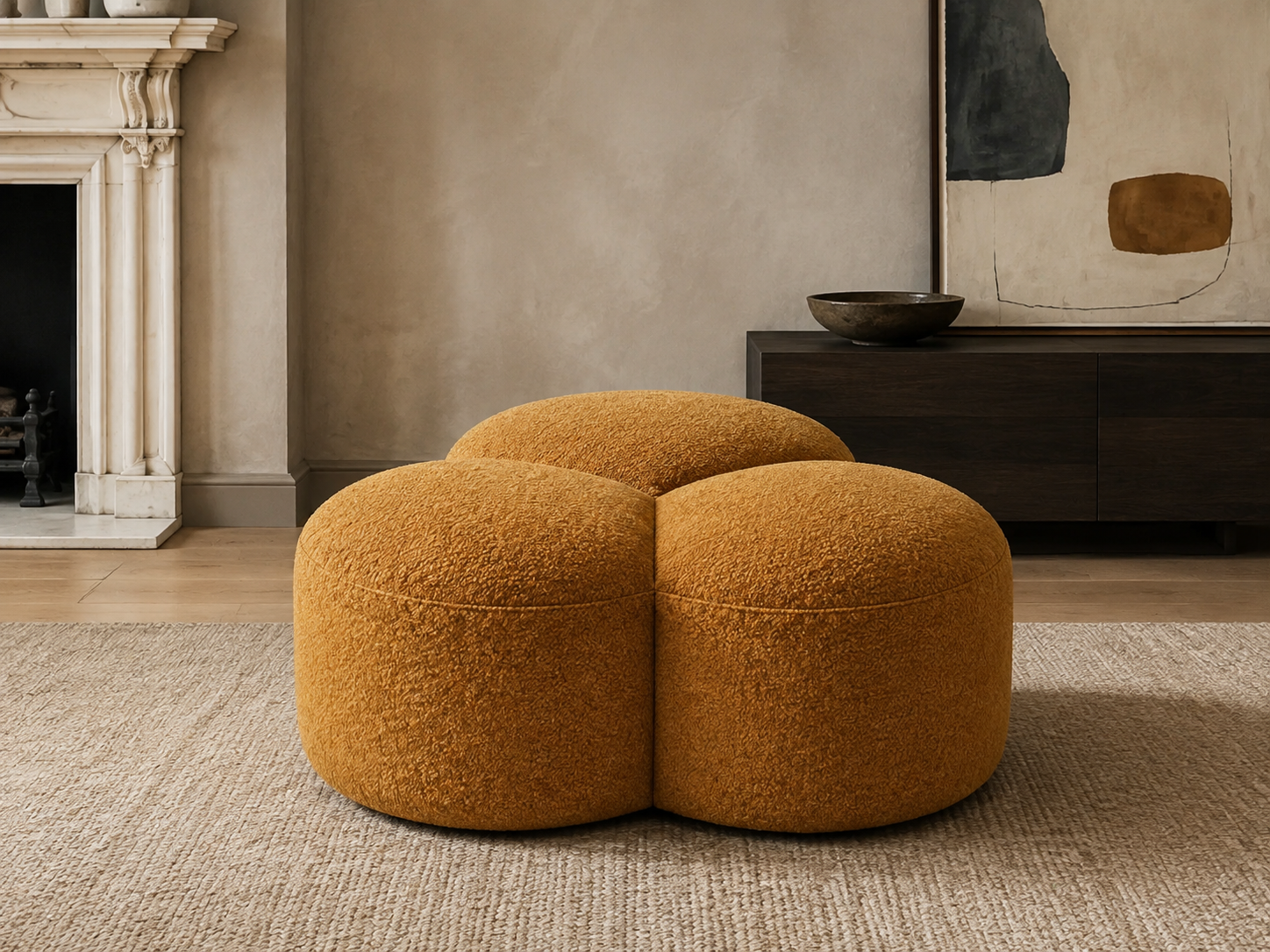 01 — Clover Pouffe
Enquire about this style →