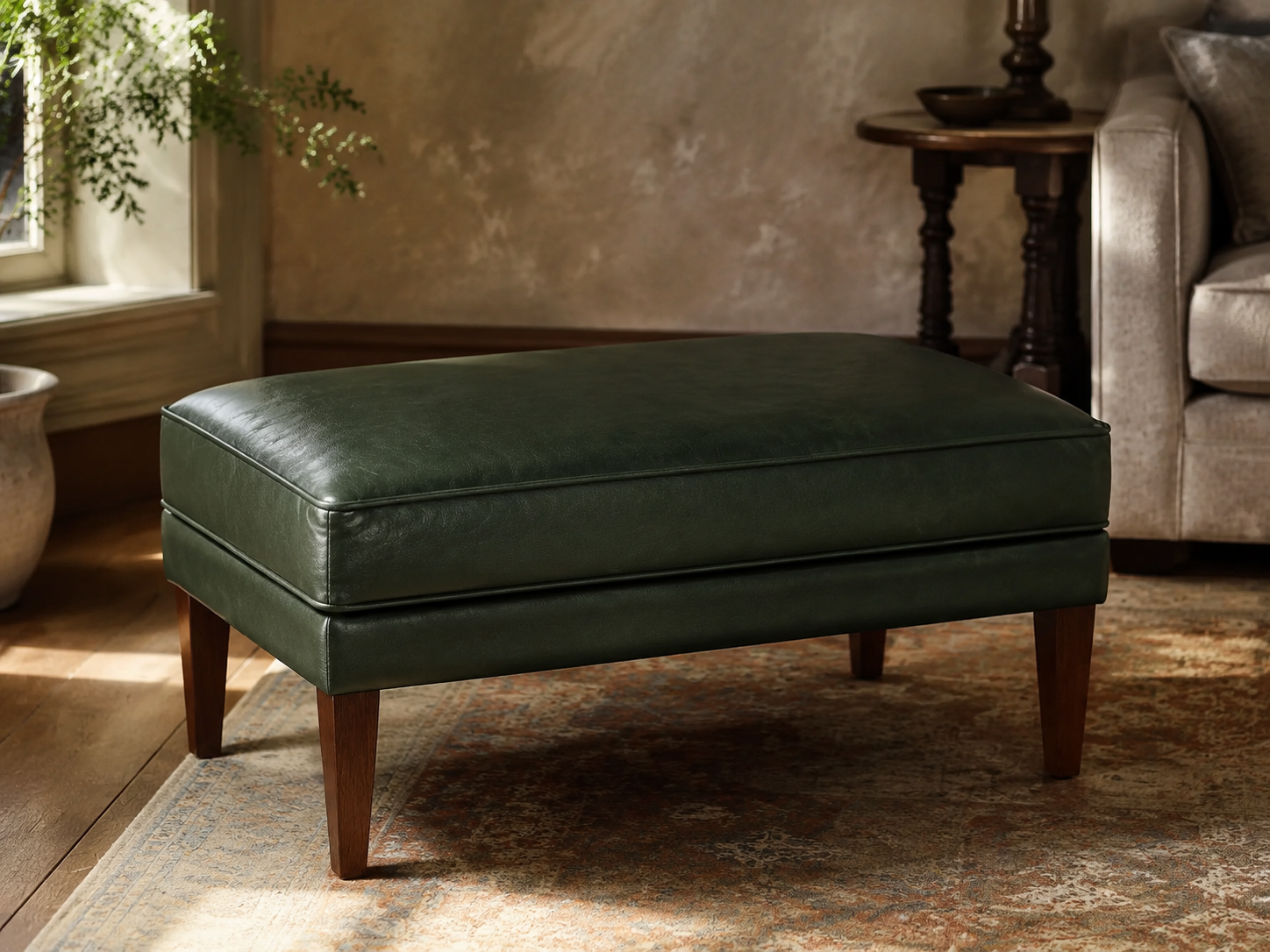 04 — Piped Leather Footstool
Enquire about this style →
