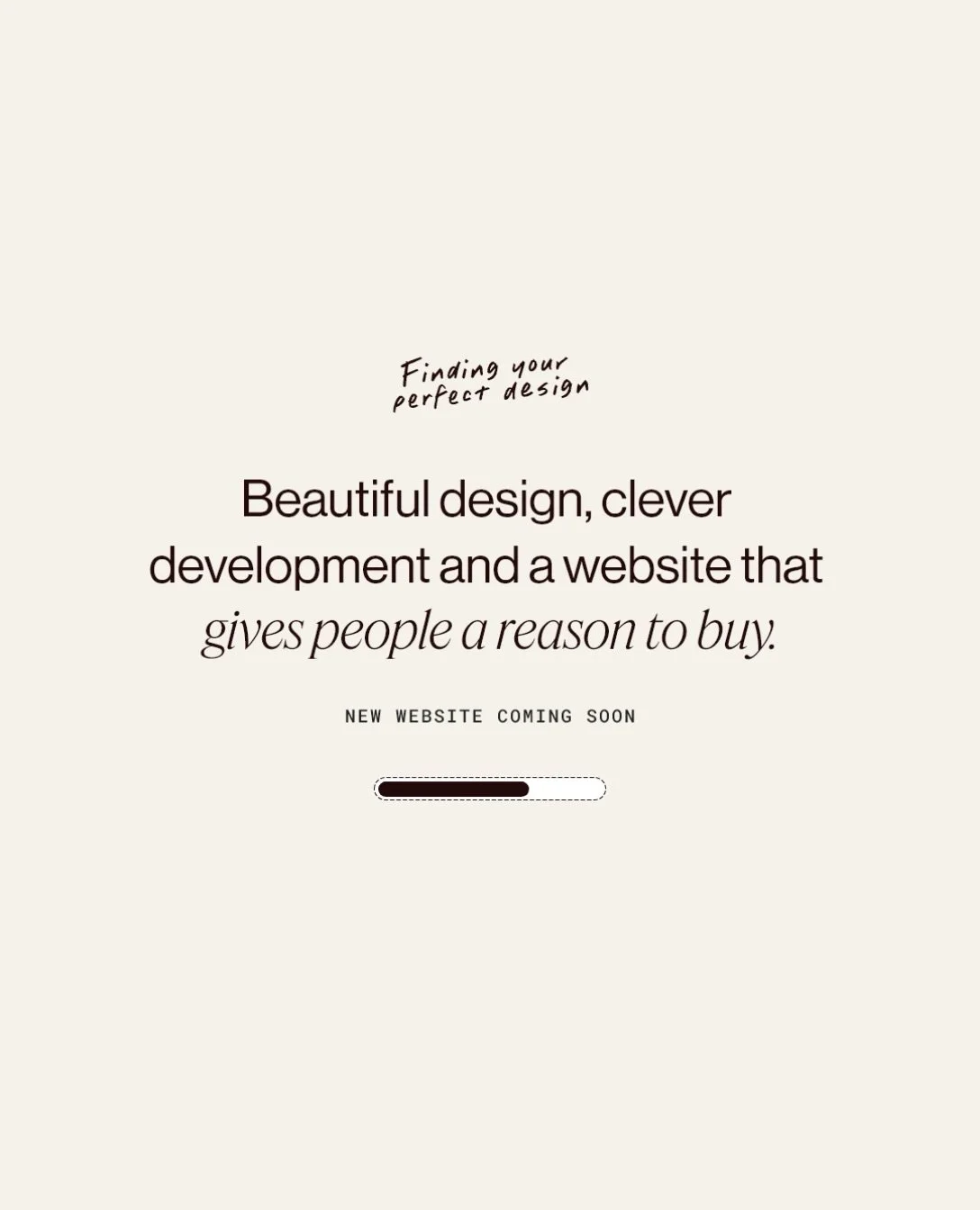 I&rsquo;ve been working on something new behind the scenes&hellip; a new online home for Finding Design, launching soon 🥰