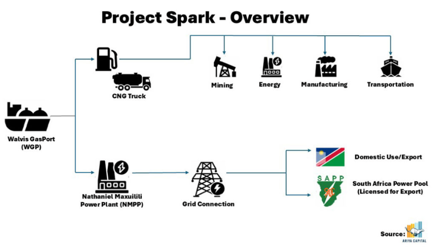Flowchart of Ariya Capital's 'Project Spark'.