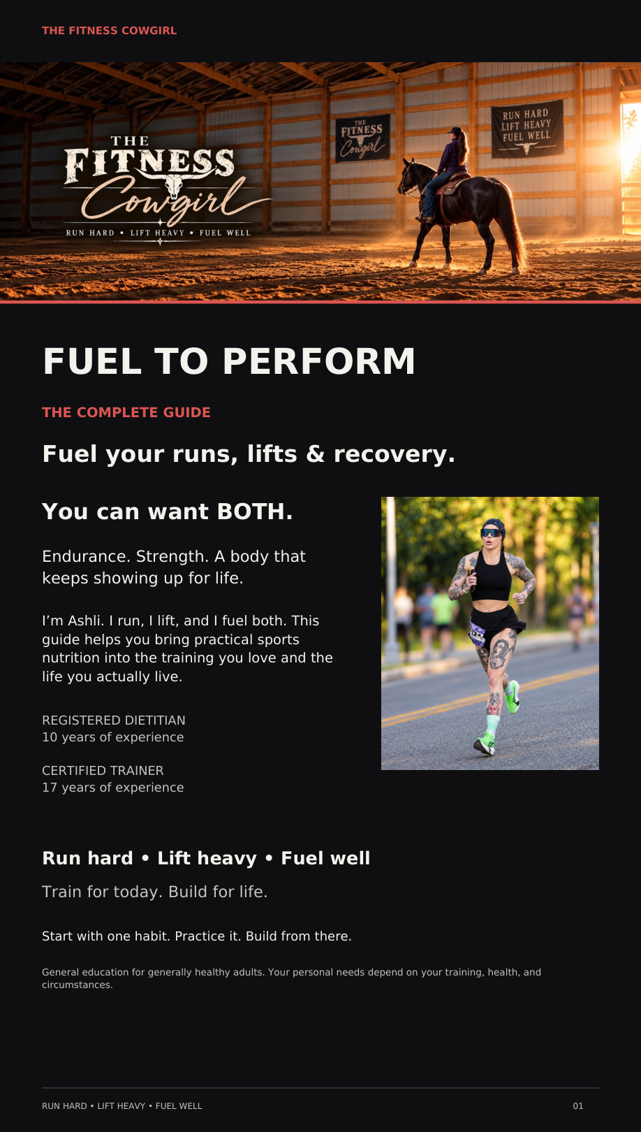 Fuel to Perform — The Complete Guide