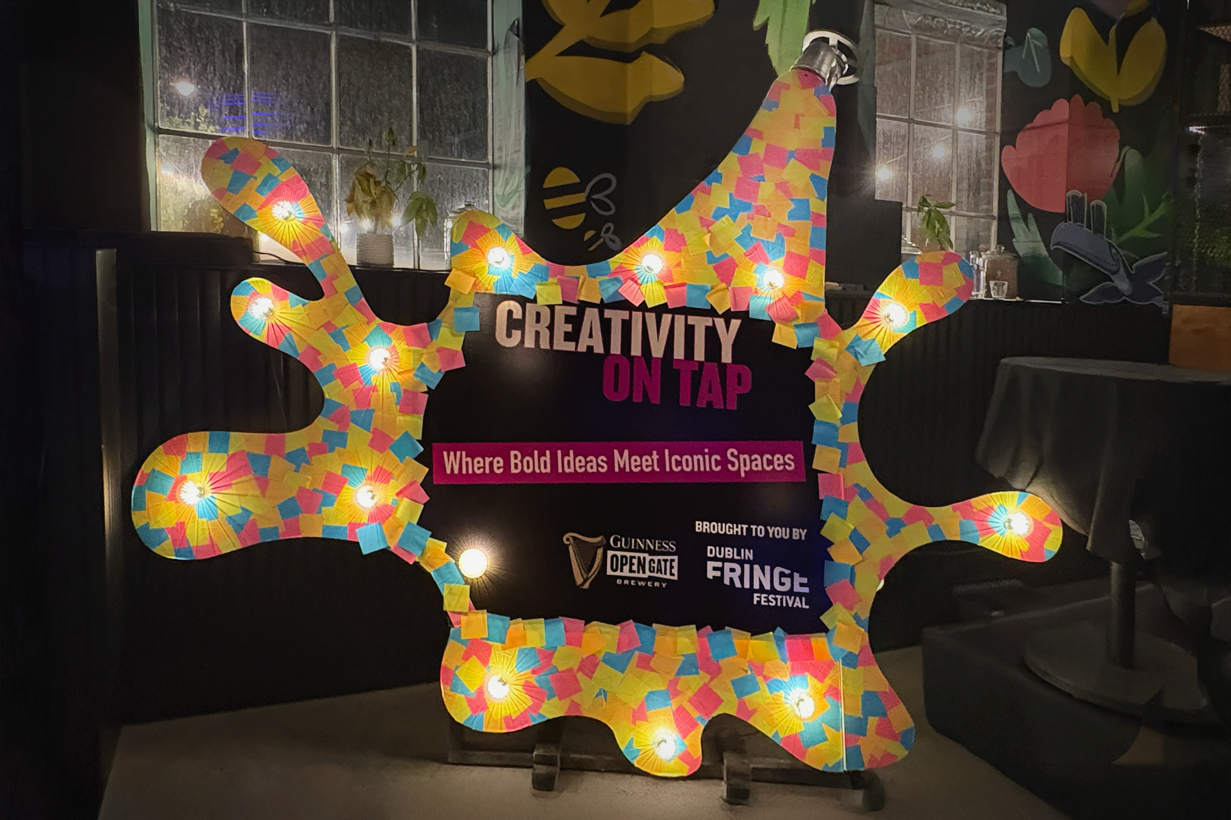 Dublin Fringe Festival x Guinness Open Gate Brewery