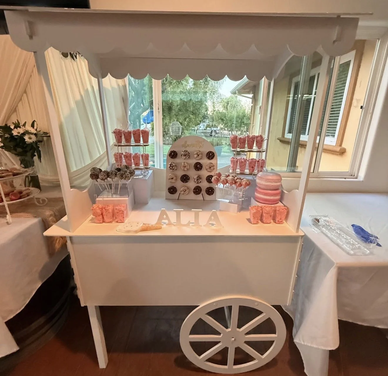 Dessert Display Cart