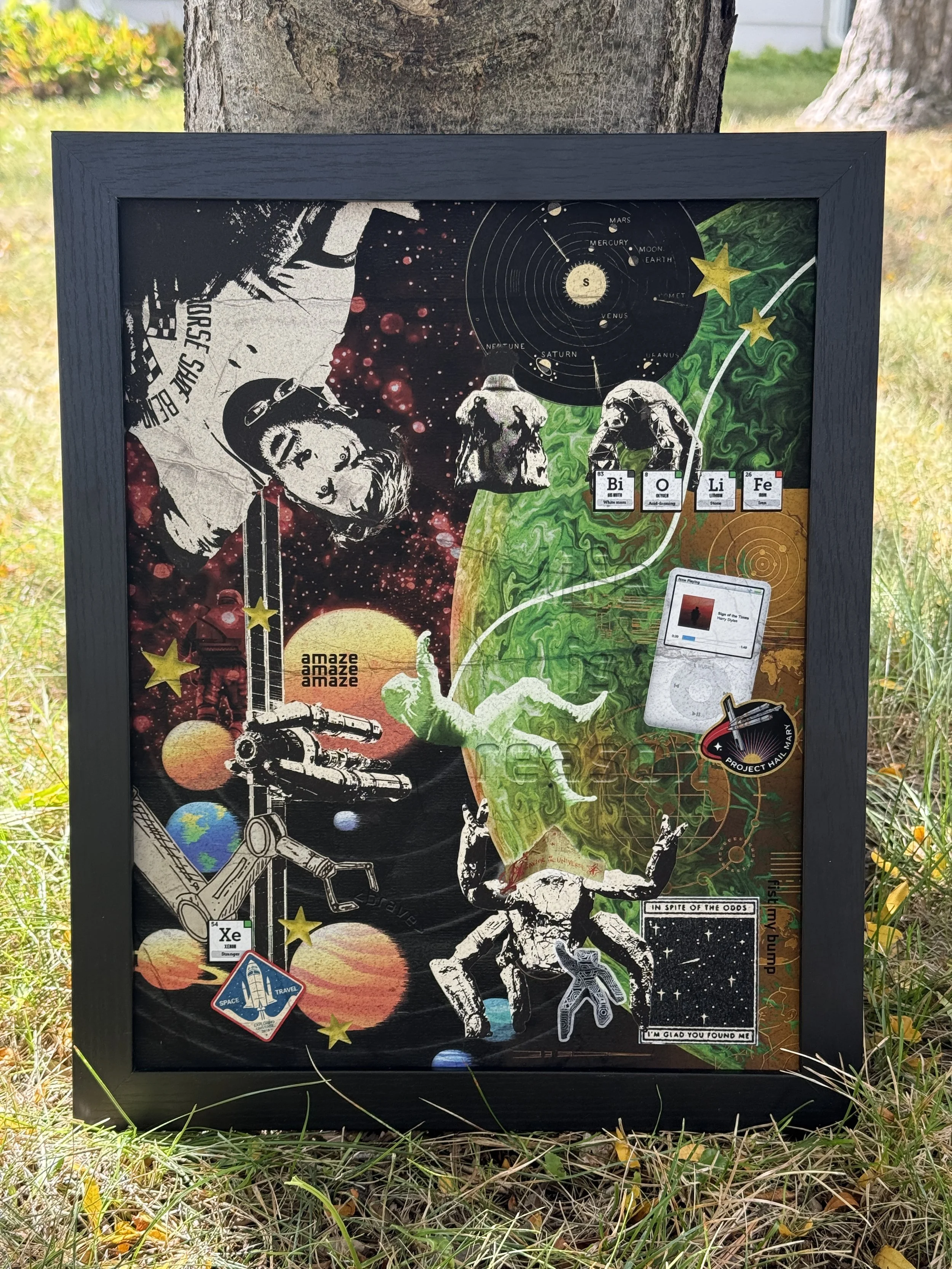 Project Hail Mary Wall Art, Andy Weir Book Lover Gift, Sci Fi Art Print, Space Wall Decor, Science Fiction Poster, Astronomy Decor