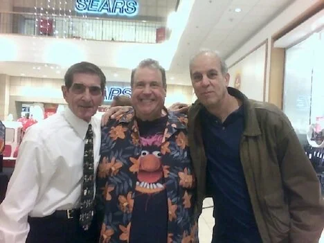 Meet Garage Rock Sponsor Mike Wolstein pictured here with Dick Biondi (L) and Ronnie Rice (C). Thank you so much, Mike!
