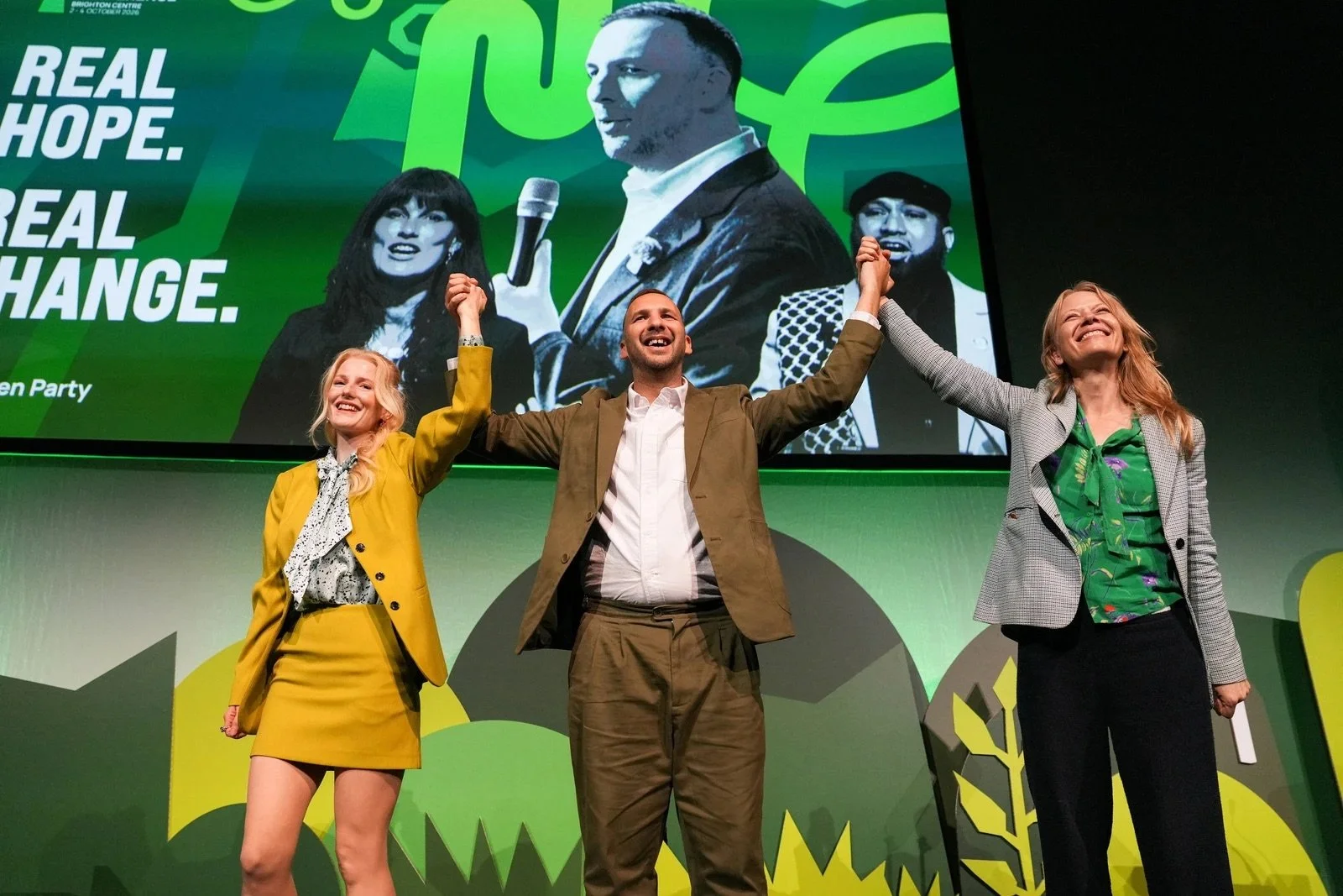 Green Party votes for social media levy and 20% cap on press ownership