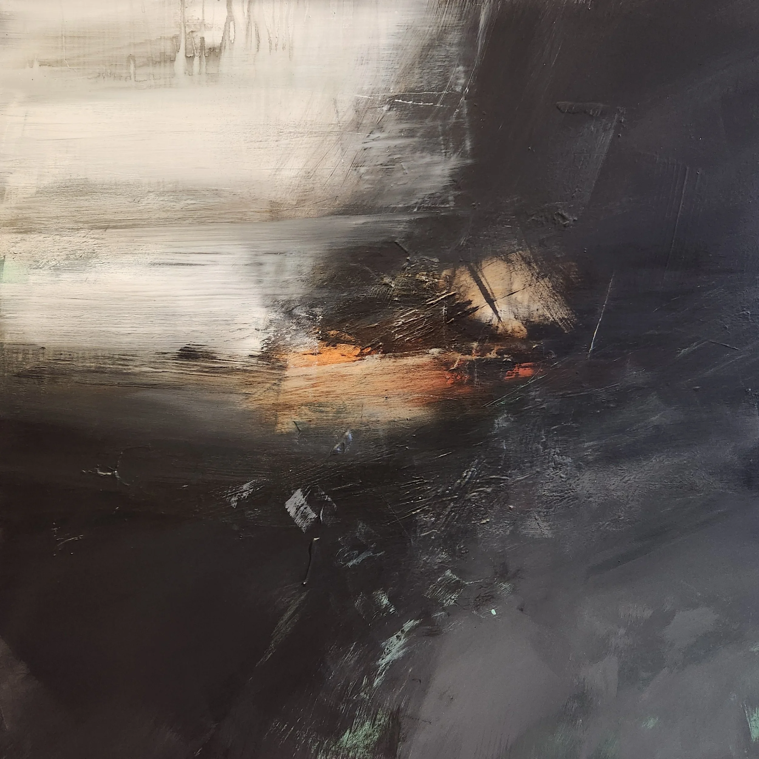 Fragment of an Illusion, 48 x 48 inches, acrylic on canvas