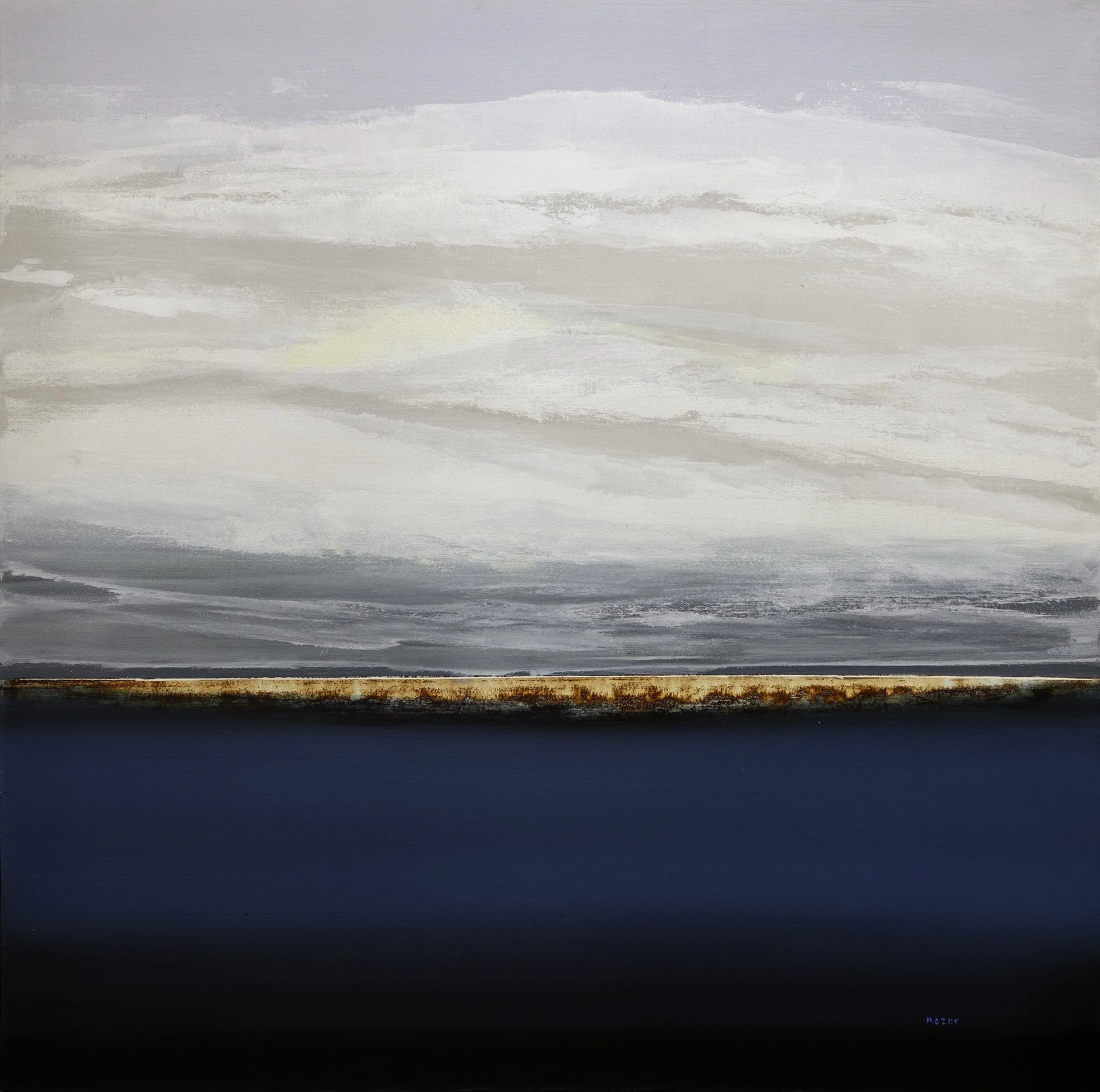 Laguna, 40 x 40 inches, acrylic on canvas