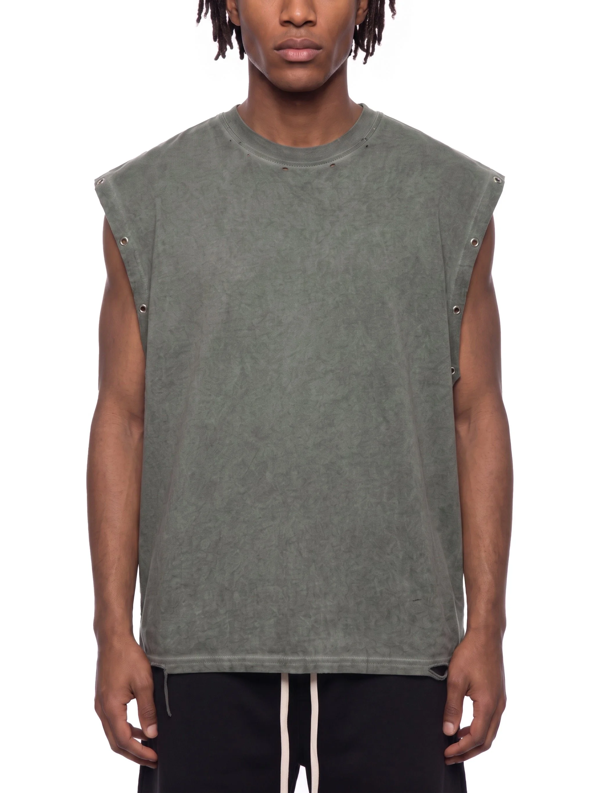 Grommet Distressed Tank
