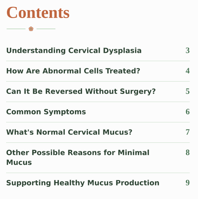 Cervical Dysplagia