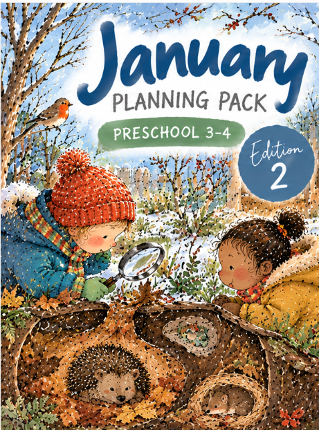 January Planning Pack – Preschool 3–4 | Edition 2