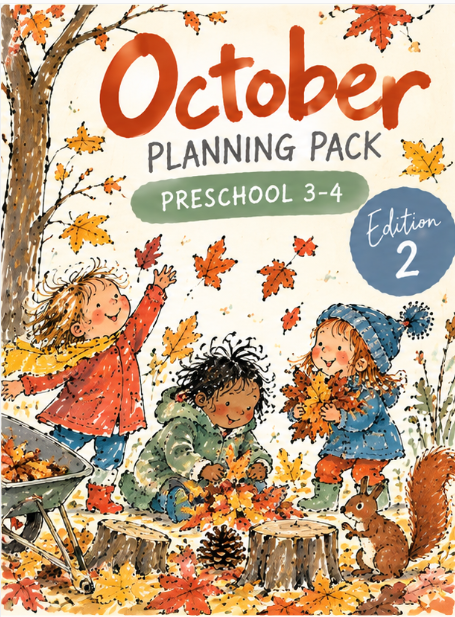 October Planning Pack – Preschool 3–4 | Edition 2
