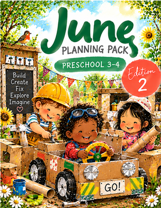 June Planning Pack – Preschool 3–4 | Edition 2