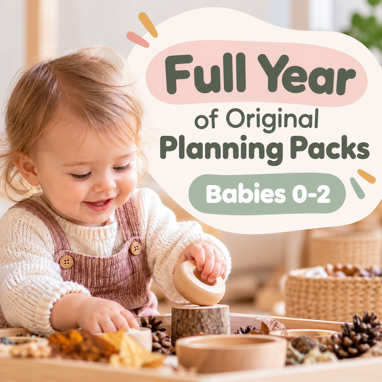 Baby Room 0-2 Full Year of Original Planning Packs