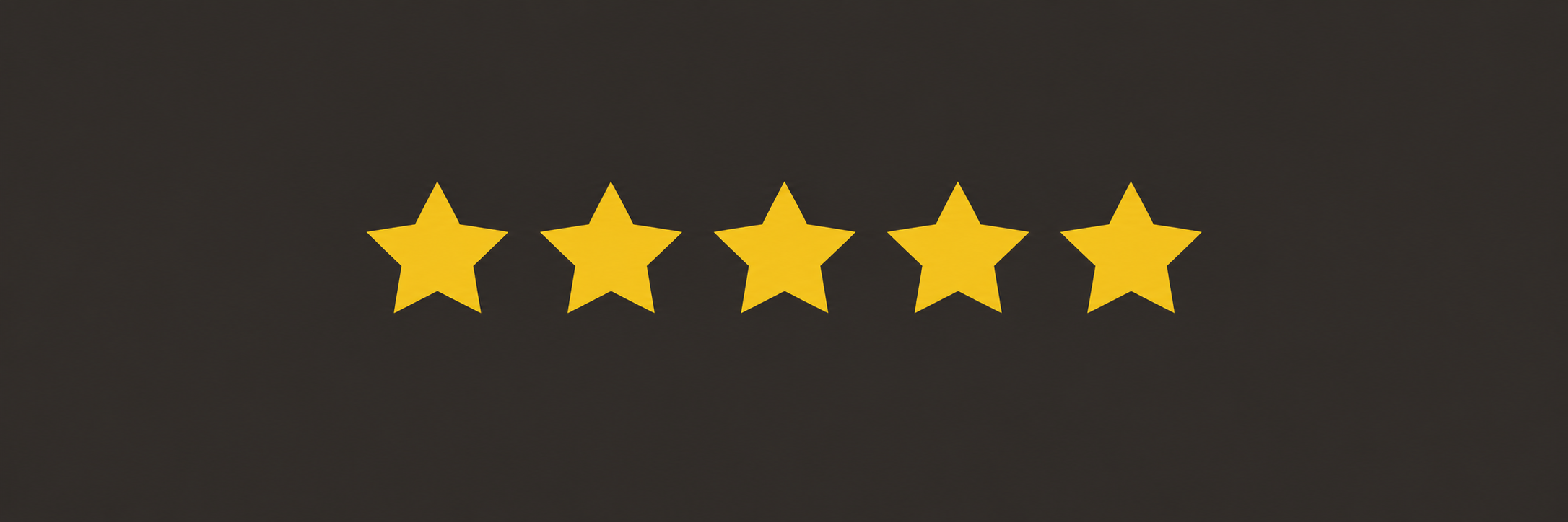 Five-star review.
