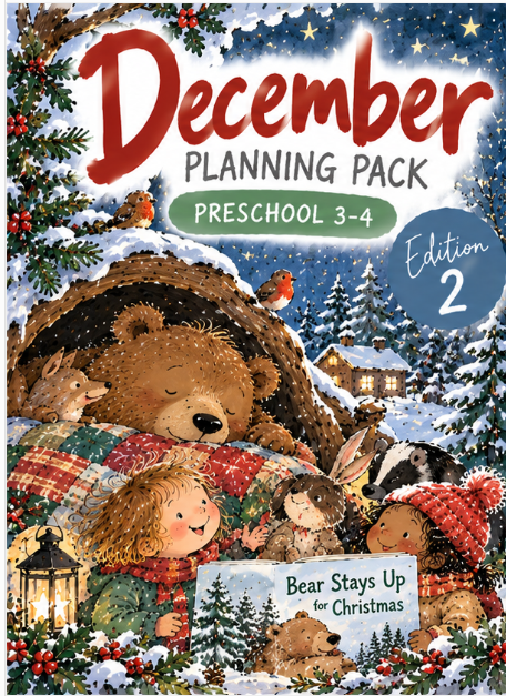 December Planning Pack – Preschool 3–4 | Edition 2