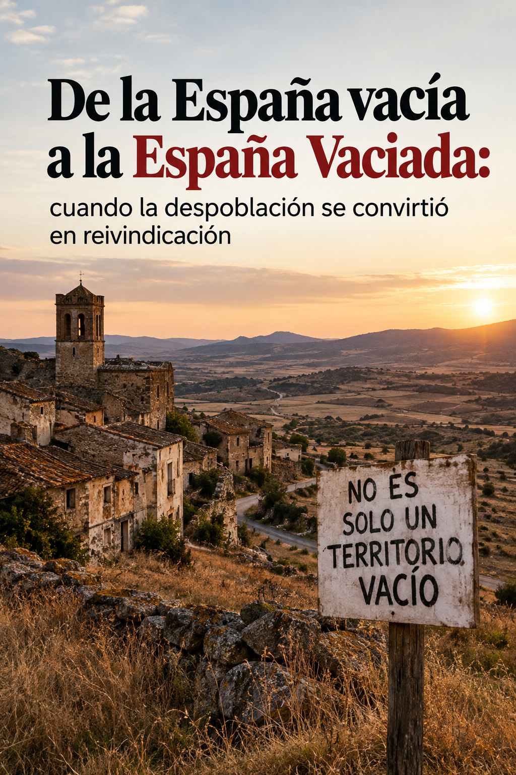 De la España vacía a la España Vaciada: cuando la despoblación se convirtió en reivindicación