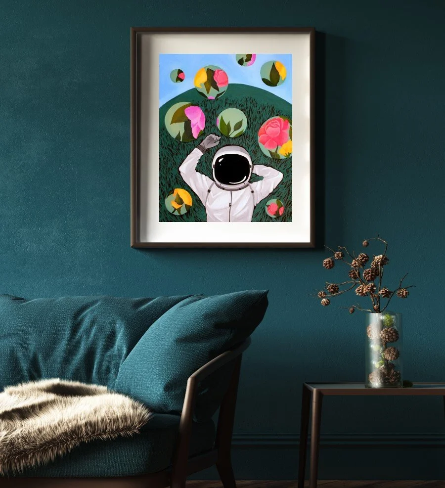 Floral Astronaut