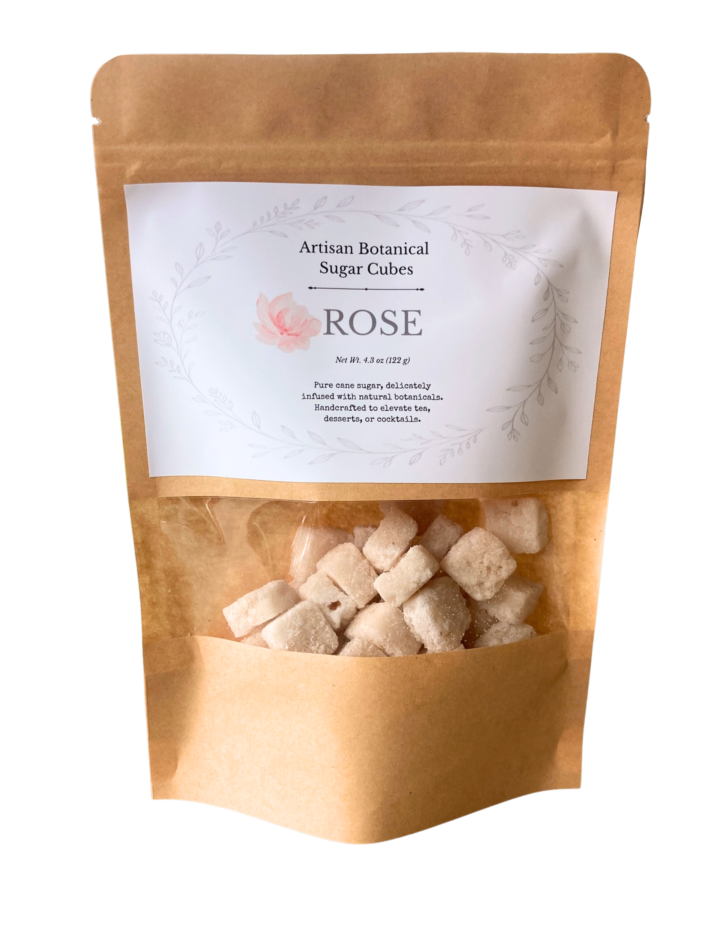 Rose Sugar Cubes