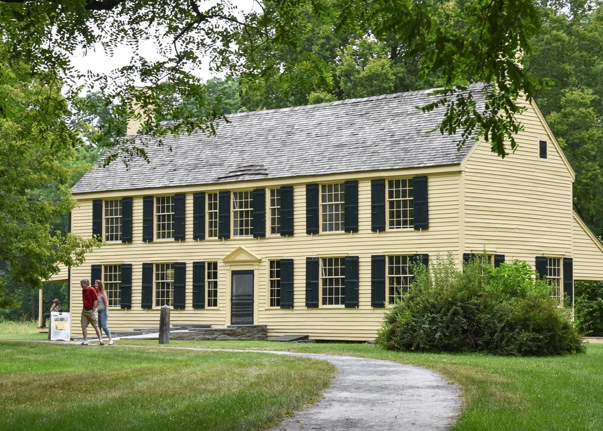  The country home of Philp Schuyler, open to tours and visitors. 