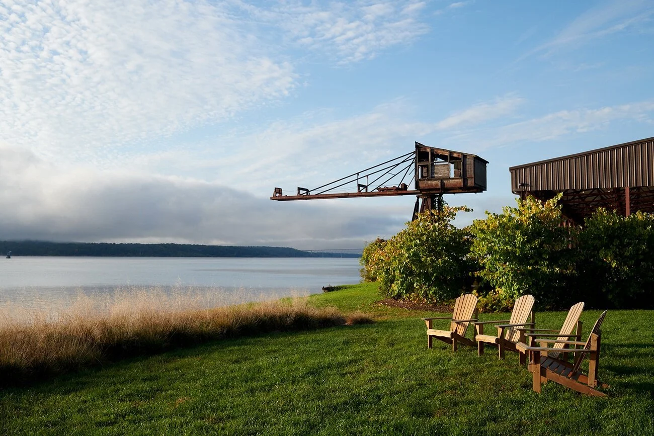  The sprawling 73-acre Hutton Brickyards has plenty of space to enjoy the riverfront view and industrial architecture. 