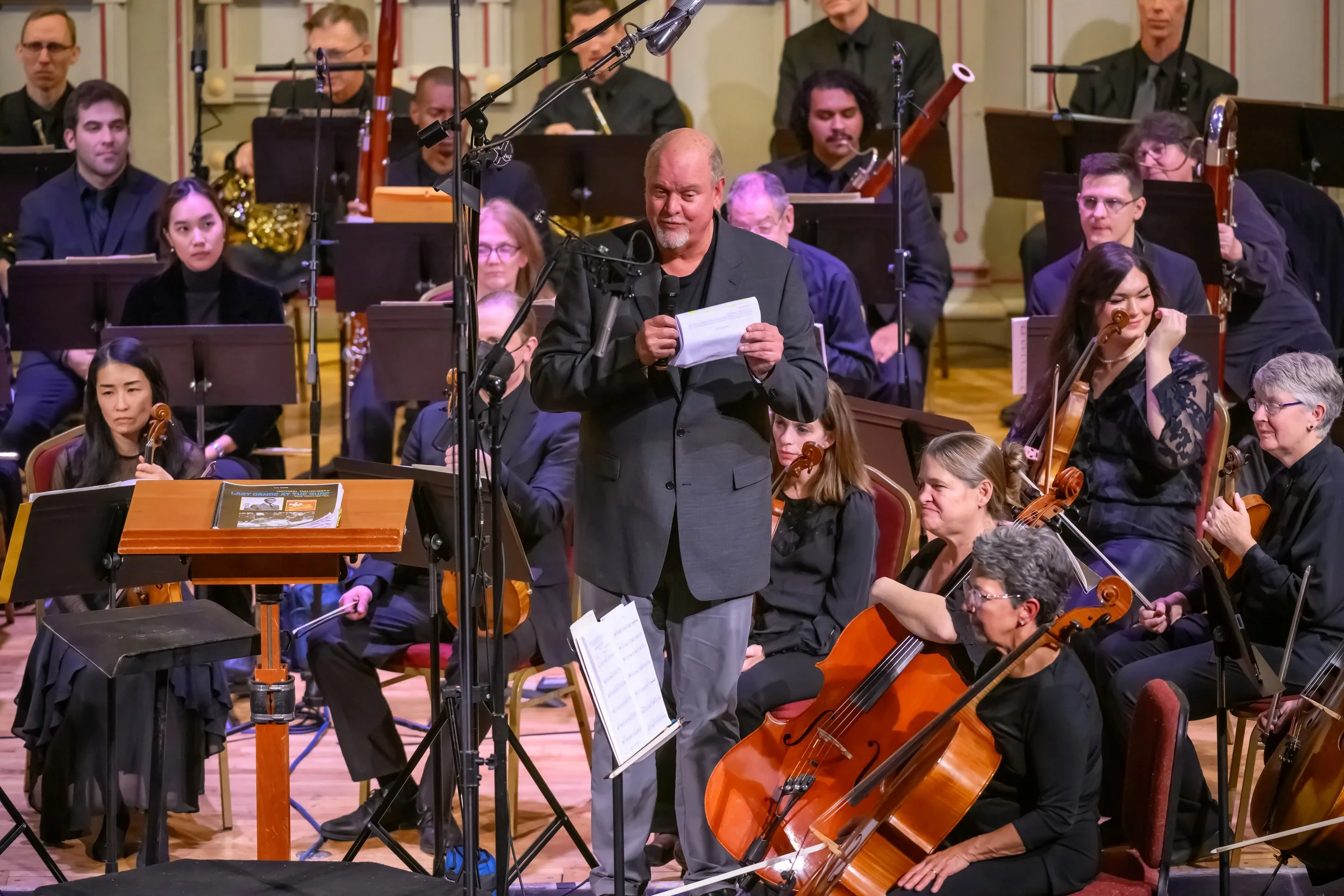  Photos from the recorded performance of  Last Dance at the Surf  and  To the New World  on November 11 &amp; 12, 2023 at Troy Savings Bank Music Hall (Troy, NY) Photo credit: Gary Gold Photography 