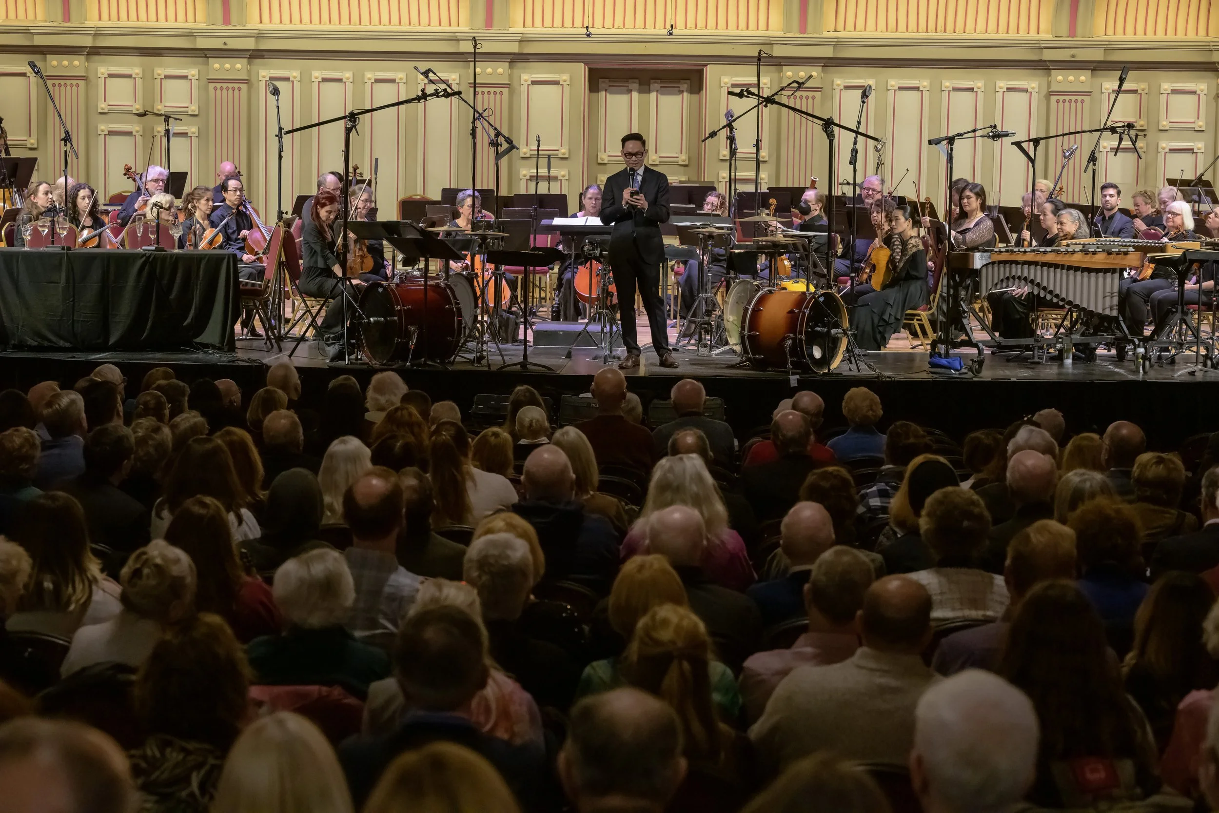  Photos from the recorded performance of  Re(new)al, Next Week’s Trees,  and  Higher Ground,  Concerto for Tuba at the Troy Savings Bank Music Hall on April 13, 2024. Photo Credit: Gary Gold Photography 